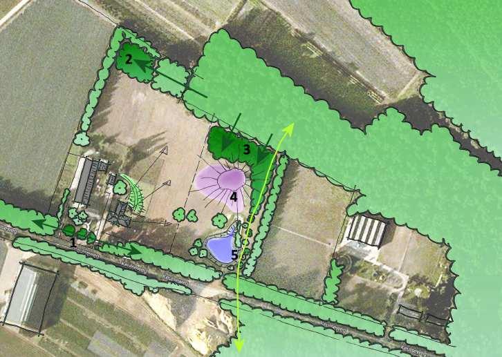 Schetsontwerp landschappelijke inpassing Toetsing gebiedsbescherming Wettelijke gebiedsbescherming Het plangebied ligt buiten de invloedssfeer van door de Natuurbeschermingswet beschermde gebieden.