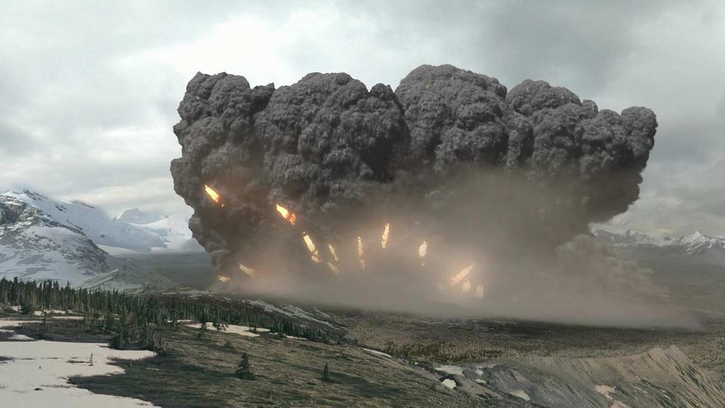 De eruptie van zo n supervulkaan kan jaren, maar ook enkele dagen duren. Een supervulkaan lijkt meer te ontploffen met een vernietigende werking. Op aarde zijn ongeveer 40 van deze supervulkanen.
