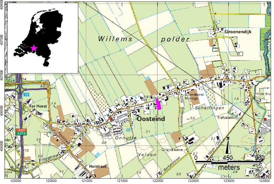 1 Inleiding 1.1 Kader In opdracht van D.W.G. van Loon Holding BV heeft ArGeoBoor een archeologisch bureauonderzoek uitgevoerd op de locatie Provincialeweg 124 en 126 te Oosteind (gemeente Oosterhout).
