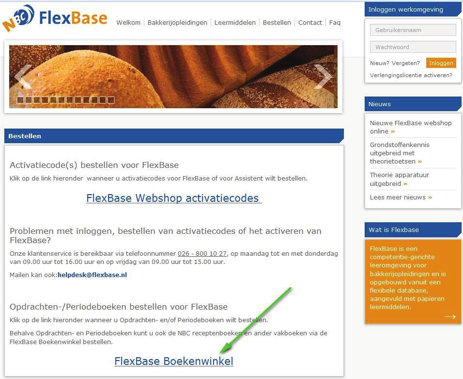 Boeken bestellen Voor het bestellen van receptenboeken, periode- en/of werkboeken voor FlexBase zijn wij een Partnerschap aangegaan met Bol.com.