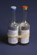 Reagentia, media en hulpstoffen Bloedkweek voor volwassen Setje van 2 flesjes: o Plus aerobic/f: blauwe dop, grijs kapje o Plus + Anaërobic/F: goudkleurige dop, oranje kapje 8-10 ml