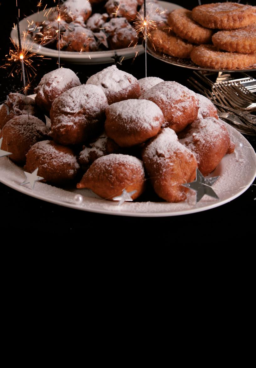 KNALLEND HET JAAR UIT Oud & Nieuw Appelbeignets