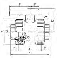 Inbouwmaten PVC drukleidingsystemen Hulpstukken lijmverbinding Overschuifflenzen d DN D E t S A 20 15 28 95 11 65 14 25 20 34 105 12 75 14 32 25