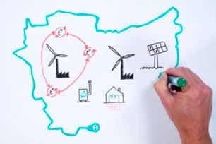 energie Oost-Vlaanderen Energielandschap: van strategische project(en) naar een geïntegreerde energiewerking Inhoud project De klimaatopwarming en de afhankelijkheid van het buitenland voor