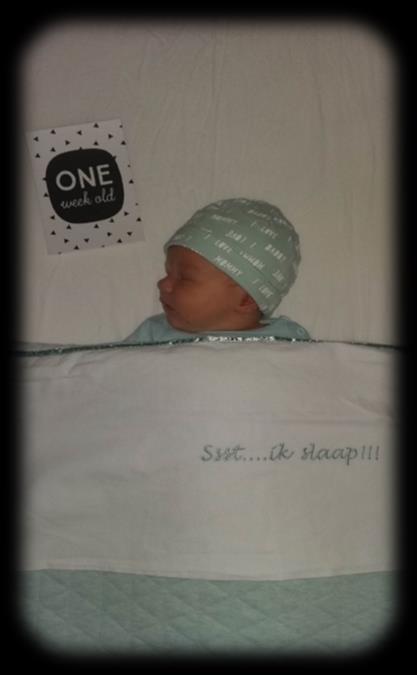 Bericht van juf Ellen Op dinsdag 26 september om 21:14 uur is onze zoon Siem geboren.