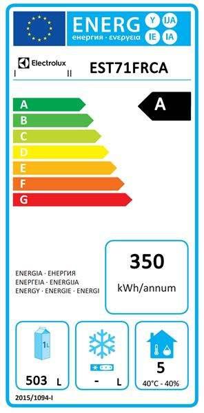 1 eurs Koelkast met LC Touch EU energie labels vanaf 1 Juli 16 Het schema van Europese energie labels voor professionele koelkasten en vrieskasten is gebaseerd op de instelling vereisten van de