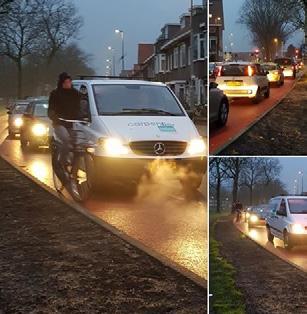 Waar moeten de fietsers heen die rechtsaf willen slaan op de Jan Gijzenkade om de Spaarndamseweg op te gaan?