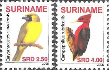 Daarnaast zijn uit de keldergewelven oude voorraden van de 55 cent vogelserie (in de oude SRF munt; Zo. 85; Afb. 4) uit 1977 (!) en de 60 ct uit diezelfde serie, in 1994 overdrukt met Port Payé (Zo.