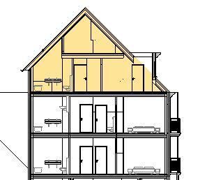 52 m² over een lengte van