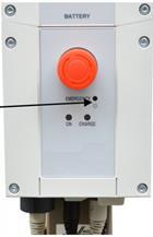Bedieningsinstructie Elektrische nooddaal functie De Dolfijn is voorzien van een elektrische nooddaal. Deze kan gebruikt worden wanneer bijvoorbeeld de afstandsbediening niet meer functioneert.