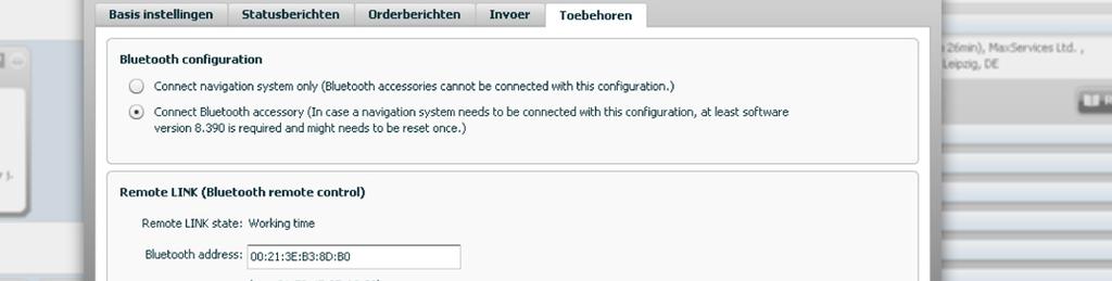 Klaar voor TomTom Remote LINK TomTom WEBFLEET 2.9 ondersteunt de nieuwe TomTom Remote LINK voor zowel werktijd- als logboekrapportages.