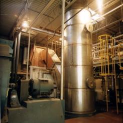 6 Oil Boiler Plant exhausts 9 MW warmte recuperatie Recuperatie en hergebruik van 80% tot 90% van de