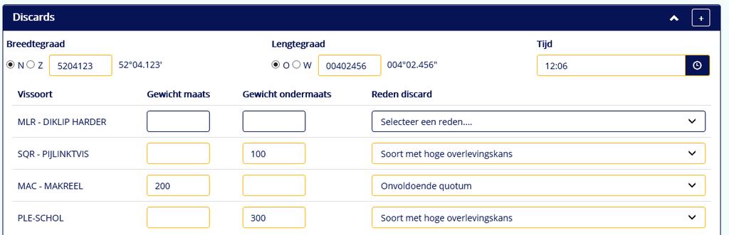 Nadat alles correct is ingevuld klikt u onderin het scherm op de knop Opslaan en versturen.