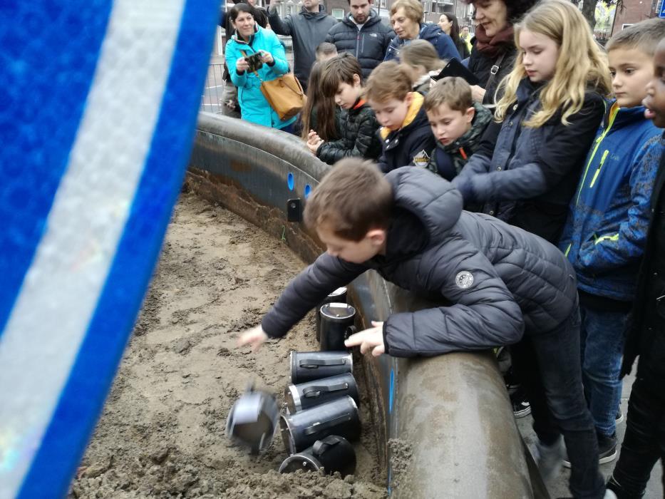 Deze hebben we gevuld met beschrijvingen, foto s en tekeningen van wat wij