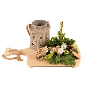 code maat 18K956 Koper & Groen Houten broodplank 56