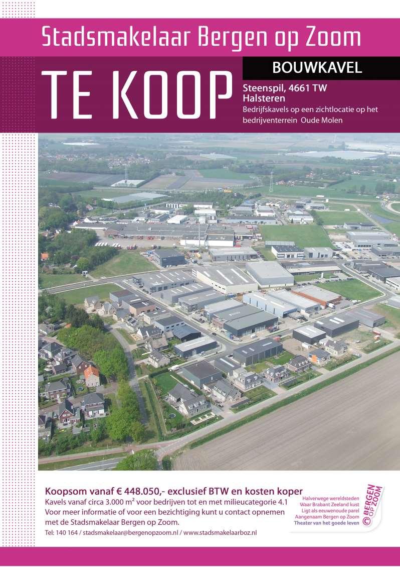 Verkoopbrochure F-kavels Steenspil,