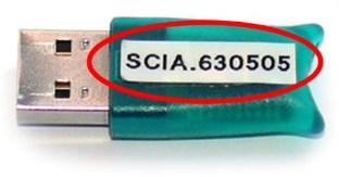 Hoofdstuk 2 USB sleutel Bestand: SCIA630505.lid Selecteer het correcte.lid bestand en klik op [Open].