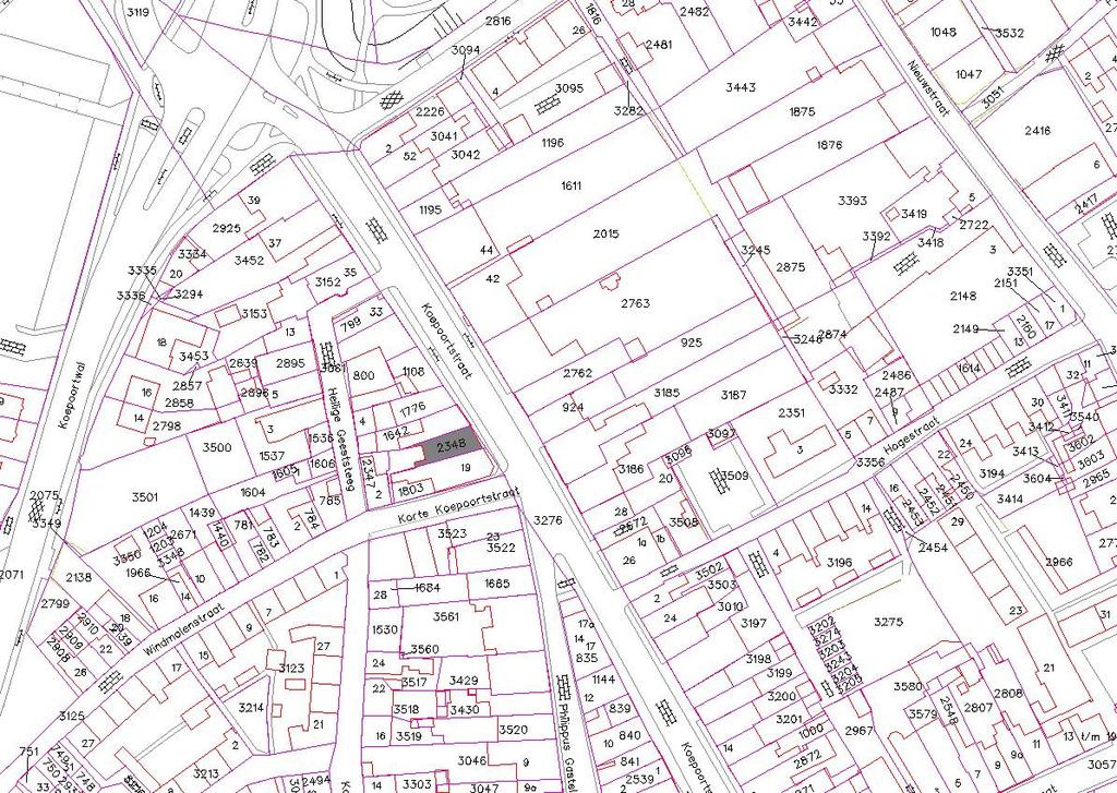 Krijnen : 14-12-2012 Datum aanwijzing : 19-11-2013 Situering Pand gelegen aan de Koepoortstraat in het noordelijk deel van de historische