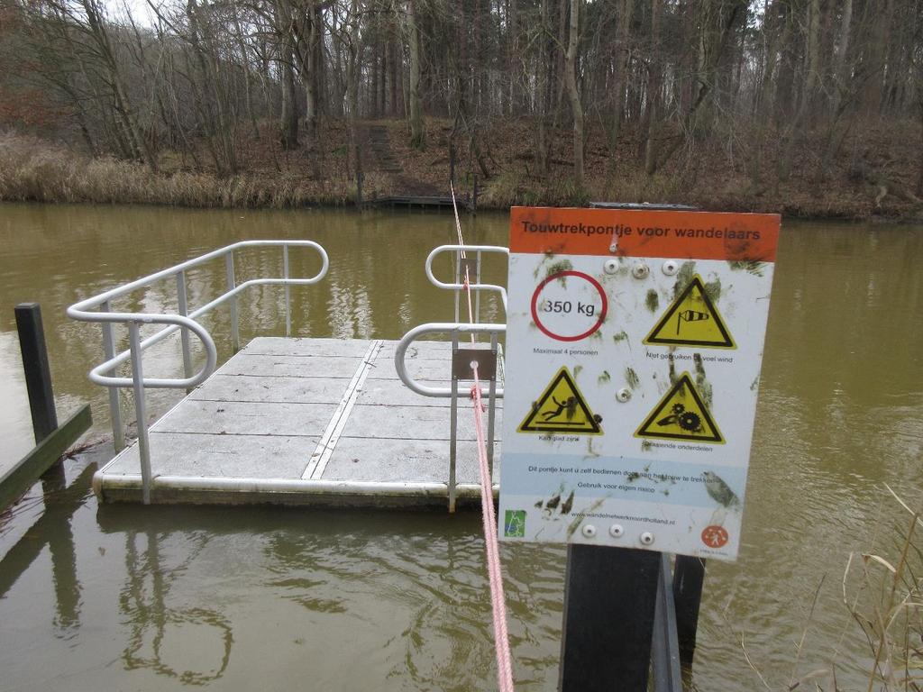 Het kost wel wat kracht om aan de overkant te komen... E ven voorbij het pontje ga ik onder de A7 door en wandel zomaar de drukte in.