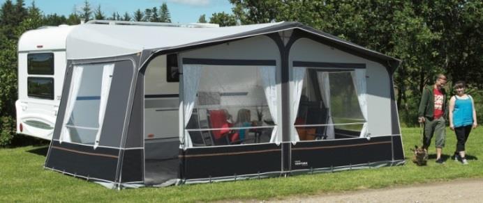 antraciet Nieuwe tent (ex showroom), model 2013 Referentienummer: RA10607 Prijs: 910,-