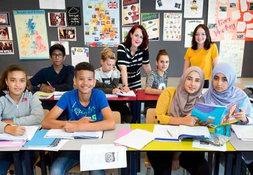 TALEN TALENT Leerlingen kunnen kiezen voor een internationaal erkend verdiepingsprogramma in de vreemde moderne talen. Engels biedt schoolbreed International English aan.