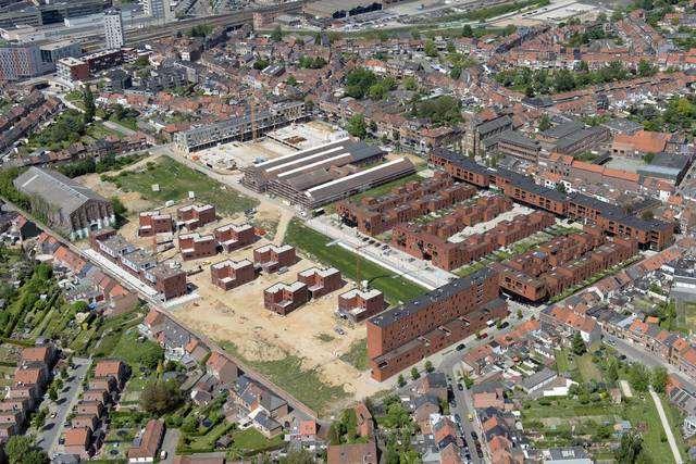 Centrale werkplaatsen Leuven 325 nieuwe woningen