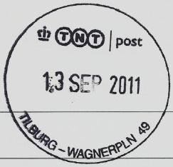 Wagnerplein 59 Gevestigd na 2015: Pakketpunt (adres in 2017: Sig/boek Bekker BV) TILBURG - WAGNERPLEIN Het stempel werd in januari 2017 teruggezonden (31 DEC