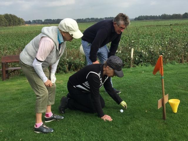 De baan is zachter en op diverse plaatsen is af en toe sprake van tijdelijk water. Het Nachtgolfen was net als vorig jaar weer een groot succes.