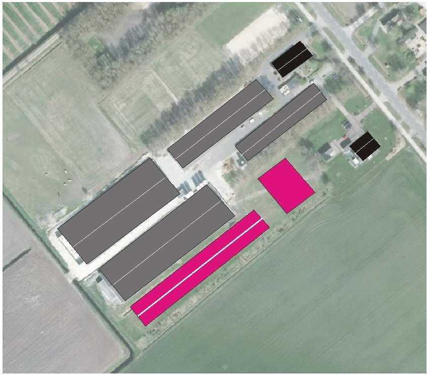 1 Uitgangspunten Het nieuwe erfontwerp is tot stand gekomen op basis van een ruimtelijke analyse waarbij