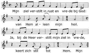 Tijdens het aansteken van de kaarsen zingen we: - Mijn ziel verstilt - LB 921 Christe, lux mundi - LB 117d Laudate omnes gentes Laat