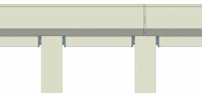 Opbouwsysteem STANDAARD EN CONTRA ROLLEND Het HunterDouglas glasvezeldoek kan op twee manieren afgerold worden vanuit de HunterDouglas ProScreen kast, namelijk; Standaard rollend (back roll) Contra