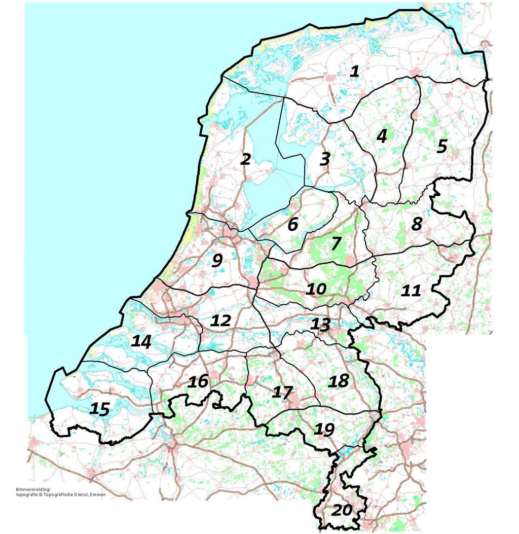 Bijlage 6: AHM s van Nederland Detail of each municipalities Compartment 1 1.
