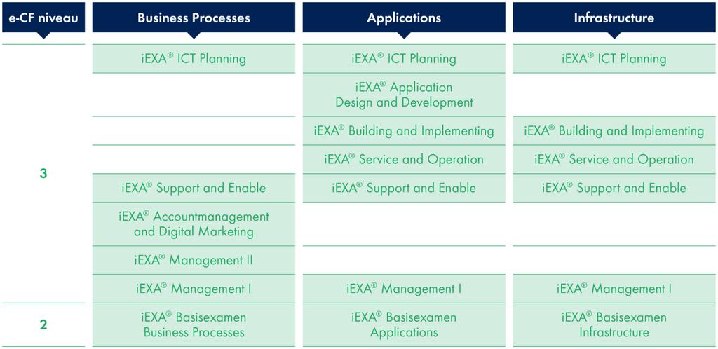 2. Beschrijving van het eamen Naam eamen iexa eamen Service and Operation Plaats in iexa raamwerk iexa is gebaseerd op AMBI, Bachelor of ICT (HBO-i), L_Paso en e-cf.