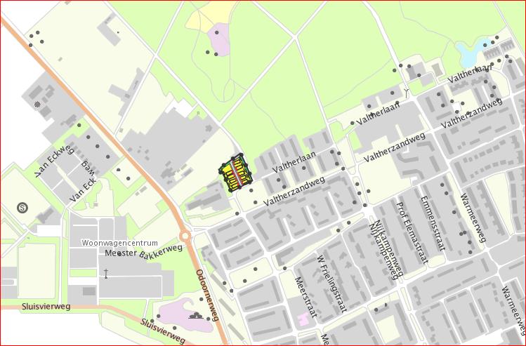 Locatie plangebied Valtherlaan Ruimtelijke plannen Het aspect externe veiligheid