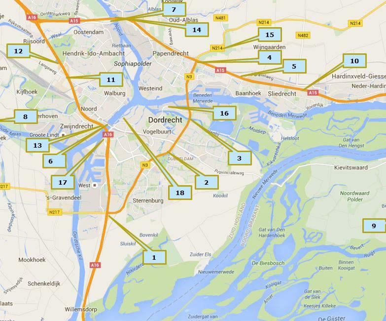 A15-N3 A15-PaS Wantijbrug N3