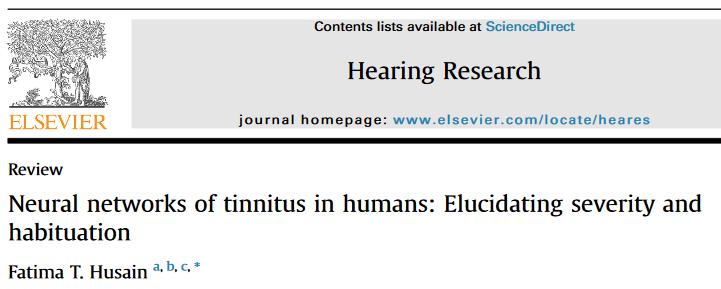 Ernst tinnitus en activiteit limbisch systeem en DMN Mensen met ernstige tinnitus: Aandacht regulatie problemen Default Mode Network overactief Emotie regulatie verstoord (insula