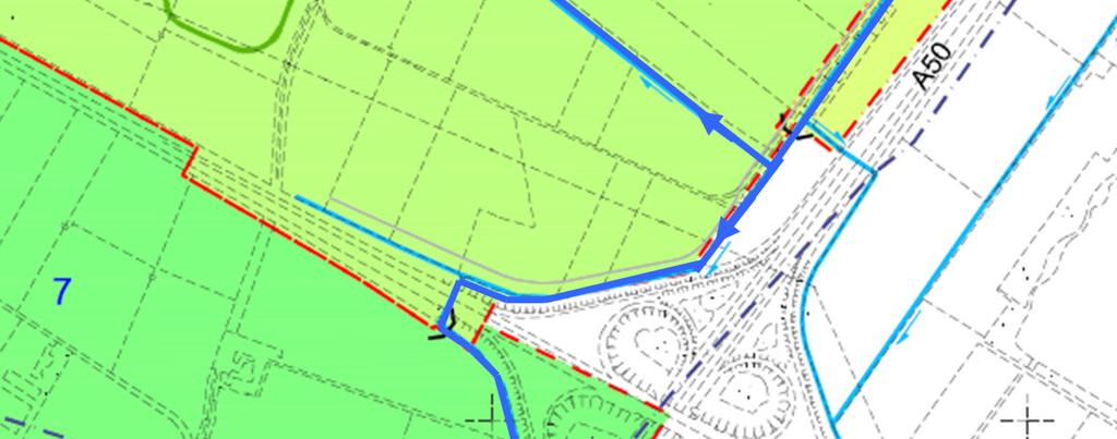 De profielen van het nieuwe waterhuishoudingsplan zijn in principe voldoende ruim als het natte oppervlak minimaal gelijk is aan het natte oppervlak van de profielen uit het oorspronkelijke plan.