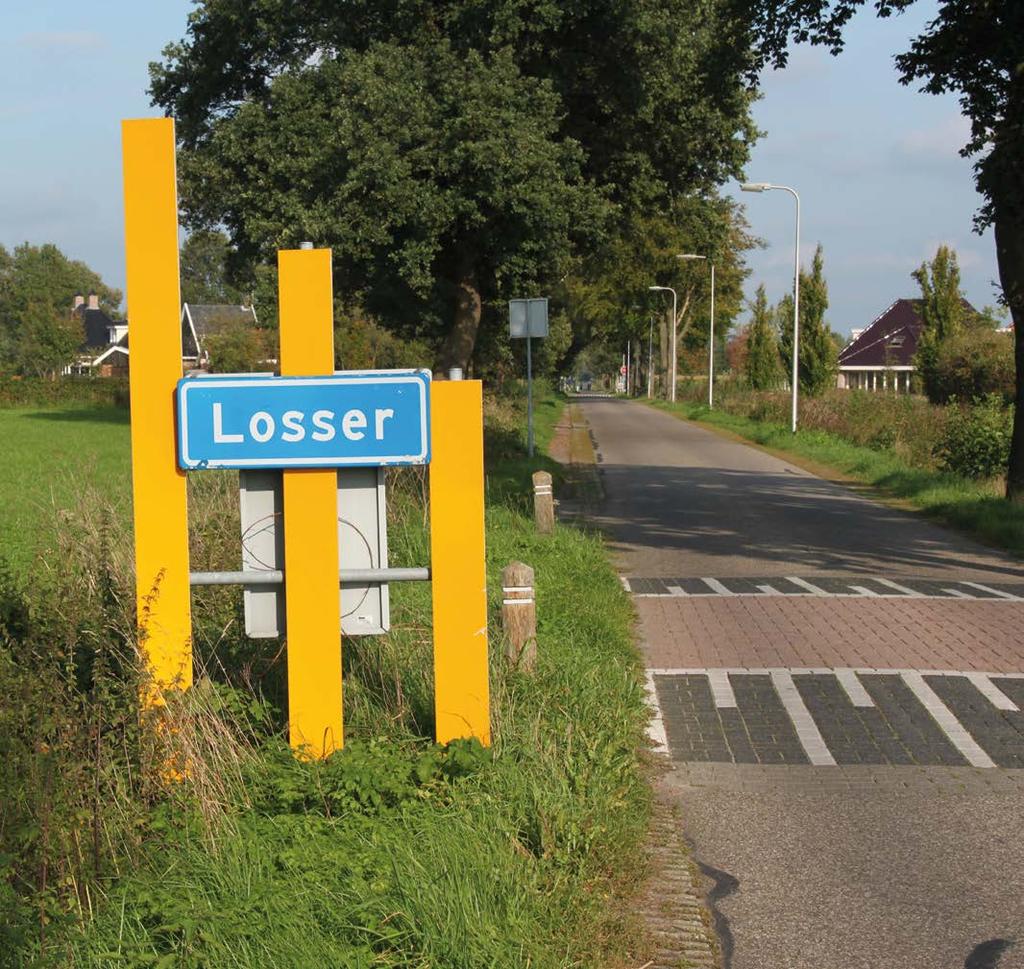 De omgeving De gemeente Losser is gelegen in het oosten van Twente, vlakbij de Duitse grens.