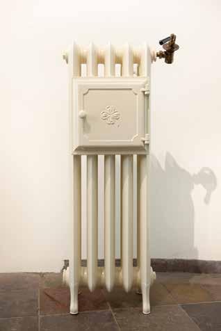 radiatoren Warme hap Deze antieke radiator van Het Oude Huis in Bergen op Zoom heeft een ingebouwde