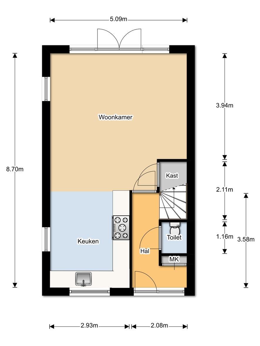 Aan deze plattegrond kunnen geen rechten worden ontleend.