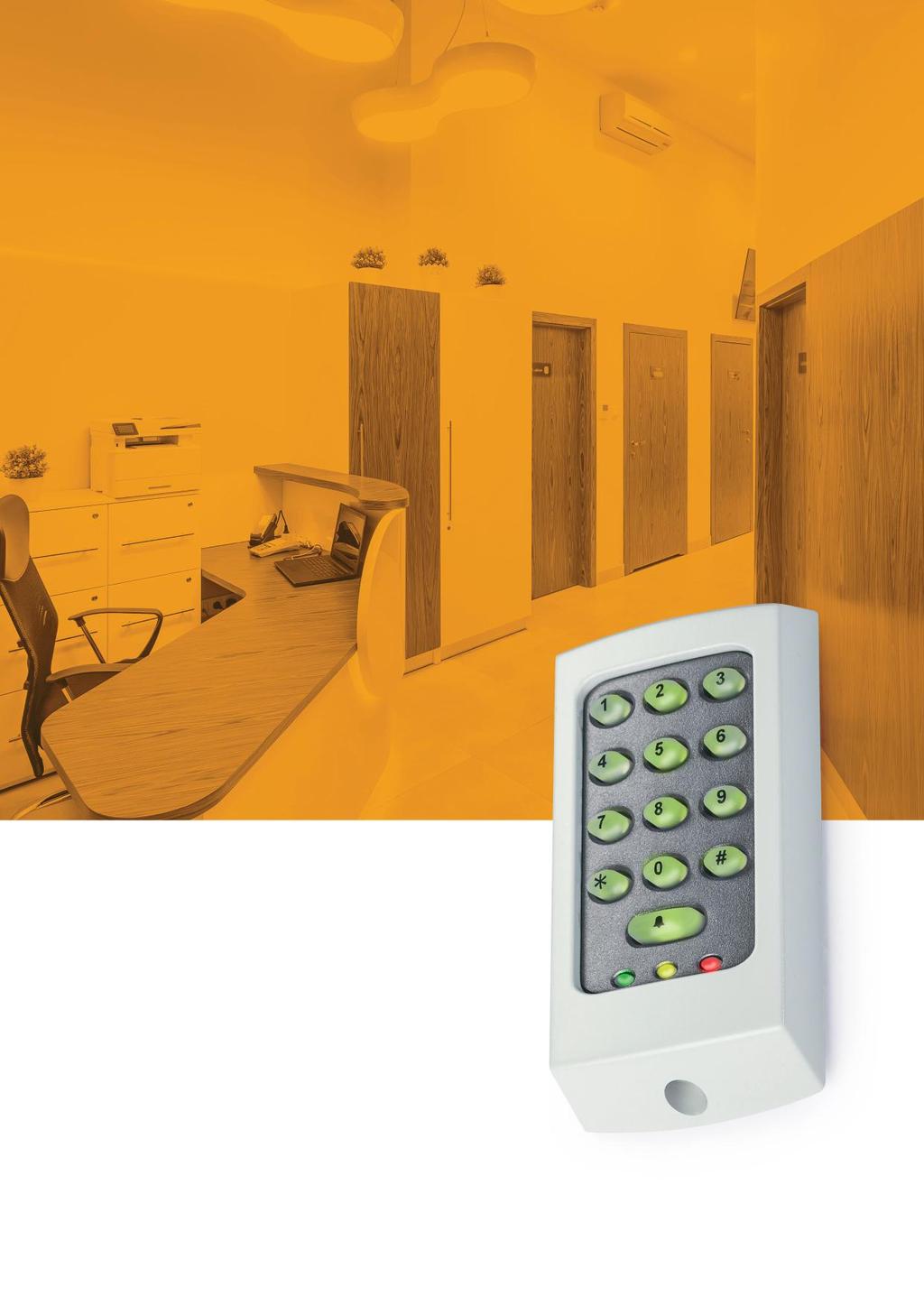 Standalone toegangscontrole Standalone toegangscontrole is de eenvoudigste manier om de toegang tot deuren in uw gebouw te controleren.