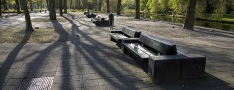 De zijkanten, met een zwembad, werden niet uitgevoerd. Het park werd in 1968 voltooid en is een Rijksmonument. Gijsbrecht van Aemstelpark.
