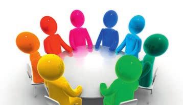 Het doel van de bijeenkomsten is om elkaar te informeren over wat er speelt binnen de verenigingen en waar men mee bezig is.