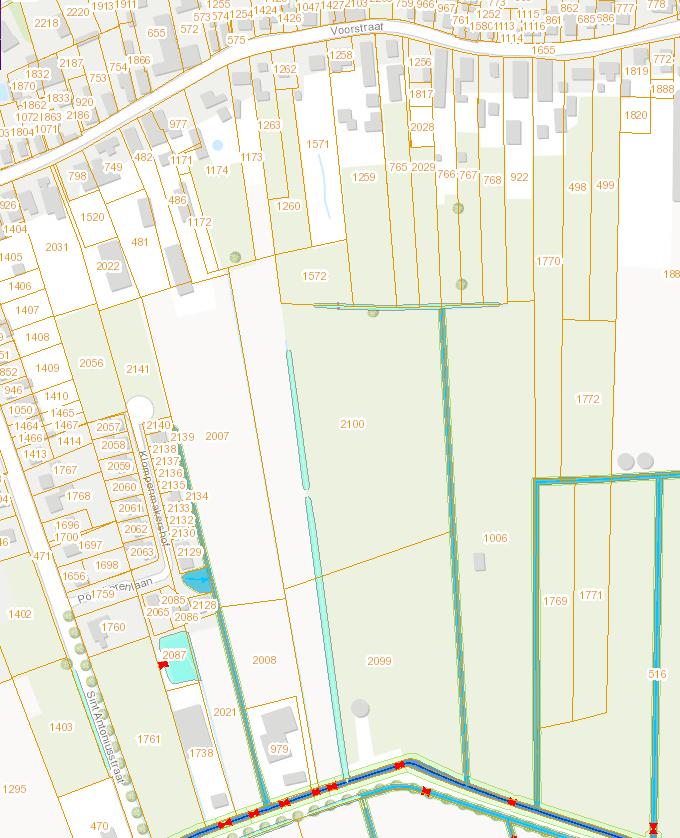 opgebrachte zandlaag aanwezig. De locatie van de boringen en boorprofielbeschrijvingen zijn in bijlage 3 toegevoegd. 2.4.