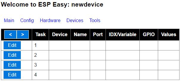NodeMCU configureren voor gebruik met serial server Meer informatie over ESPEasy