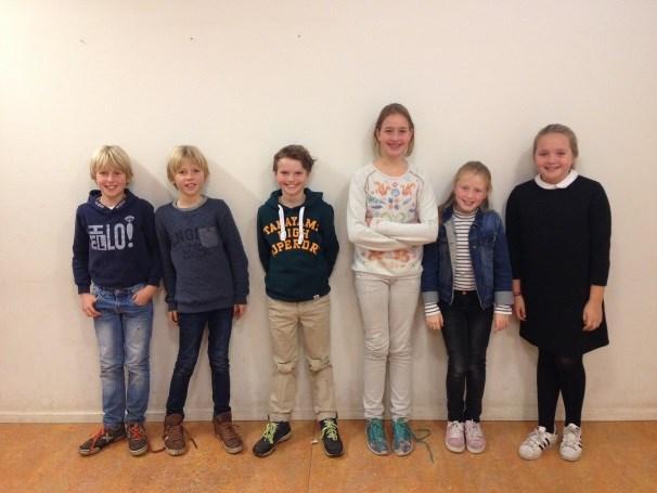 Verslag leerlingenraad 11/11/16 De leerlingenraad kwam voor het eerst bijeen. De leerlingenraad bestaat uit 6 kinderen uit de units 3 en 4; Jort, Jet, Theije, Noor, Matthijs en Gigi.