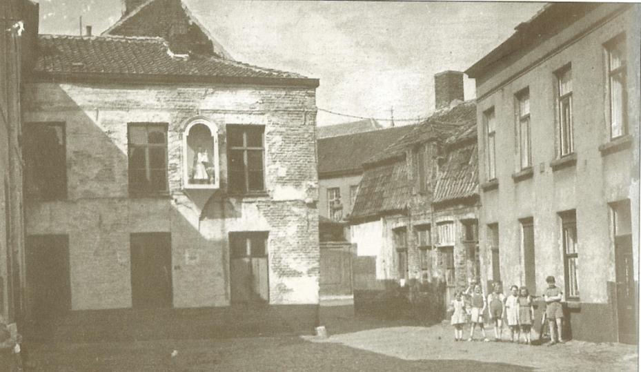 Deo. De Korte Schipgracht rond 1950.