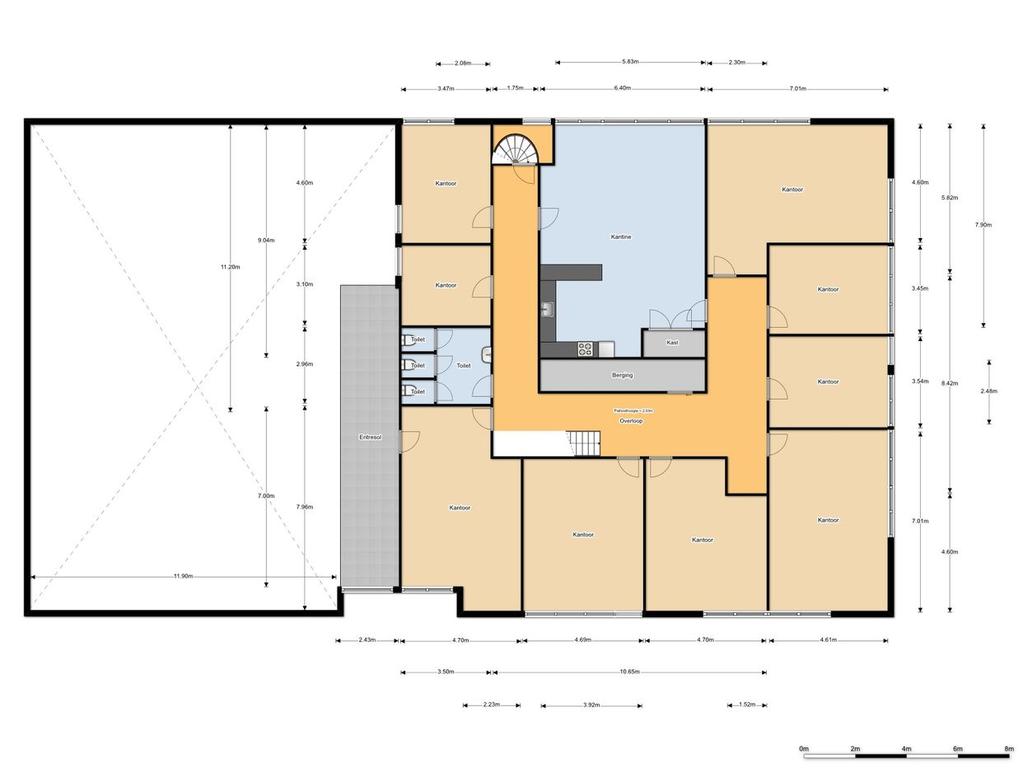 Plattegrond Eerste Verdieping