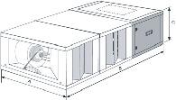 luchtintrede (FP1/FP2 versie) " Extra lekbak (FP1/FP2 versie) Andere " Programmeerbare thermostaat " Externe sensor voor buitentemperatuur " Externe sensor voor kanaal " Versie voor spanningsvrije