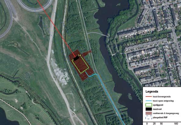 RANDSTAD 380 kv Plattegrond van de werkzaamheden in Delft Informatieavond over aangepaste vergunningen Op 17 en 19 mei 2010 organiseert het Ministerie van Economische Zaken in Delft en in